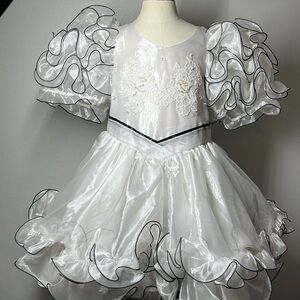 Girls Lida Vintage Pageant Holiday Party Dress USA Made! Sz 5 Girls